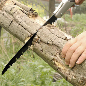 235mm SK5 bıçak katlama Pruner budama testere ağaçları ve ahşap kesme katlanır kamp testere - Product Image 2