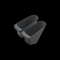 Boîte de rangement pour porte avant de voiture Tesla Model Y Juniper/Launch 2025, accessoires intérieurs, bac de rangement anti-salissures pour fentes de porte