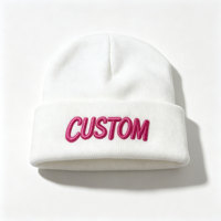 Bonnet tricoté uni personnalisé avec logo brodé – Collection Hiver – Offre Spéciale