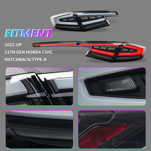 ไฟท้าย LED <span class=keywords><strong>ราคา</strong></span>โรงงาน สำหรับ Honda <span class=keywords><strong>Civic</strong></span> รุ่นที่ 11 สำหรับ <span class=keywords><strong>Hatchback</strong></span> Type-R ปี <span class=keywords><strong>2022</strong></span>+ กันน้ำ IP67 พร้อมไฟเลี้ยวแบบ Sequential - Product Image 2