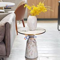 Nouvelle table basse en métal simple et élégante pour salon, design moderne minimaliste
