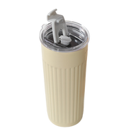 Meilleures ventes - Tasse thermique isolée sous vide en acier inoxydable, design portable de style américain, grande capacité, écologique