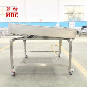 Table de présentation mobile pour fruits et légumes, <span class=keywords><strong>plateforme</strong></span> de travail mobile, présentoir de nourriture, MBC OEM personnalisé - Product Image 4