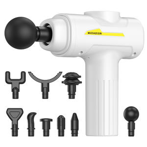 Nouveau design – Mini <span class=keywords><strong>pistolet</strong></span> de <span class=keywords><strong>massage</strong></span> filaire manuel, masseur musculaire électrique à vibration profonde avec moteur à brosse, portable pour le corps et le sport - Product Image 3