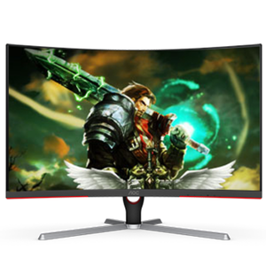 Moniteur de jeu <span class=keywords><strong>AOC</strong></span> CQ32G3SE AMD FreeSync Premium HDR VA <span class=keywords><strong>165Hz</strong></span> 1ms (MPRT) 99% SRGB Courbé Anti-Lumière Bleue pour PC de Jeu et Ordinateur de Bureau - Product Image 1