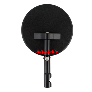 Espejos Retrovisores Laterales Redondos Negros YHMOTO para Manillar, Espejos Retrovisores para Supermoto, Enduro, Superbike S2, Universales - Product Image 5