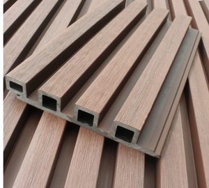 Machine à fabrication de panneaux muraux PE WPC, en bois et plastique, pour revêtement externe de <span class=keywords><strong>maison</strong></span>/pré-assemblée/petite <span class=keywords><strong>maison</strong></span> - Product Image 5