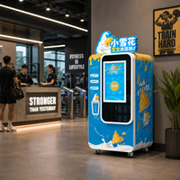 Distributeur automatique de yaourt glacé et de crème glacée molle pour les boutiques de desserts, les cafés, les centres commerciaux et les restaurants