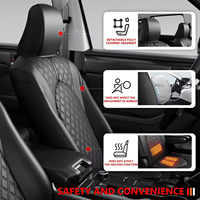 Housses de siège de voiture en cuir de luxe universelles, épaisses, durables, confortables et à couverture intégrale, ajustement parfait