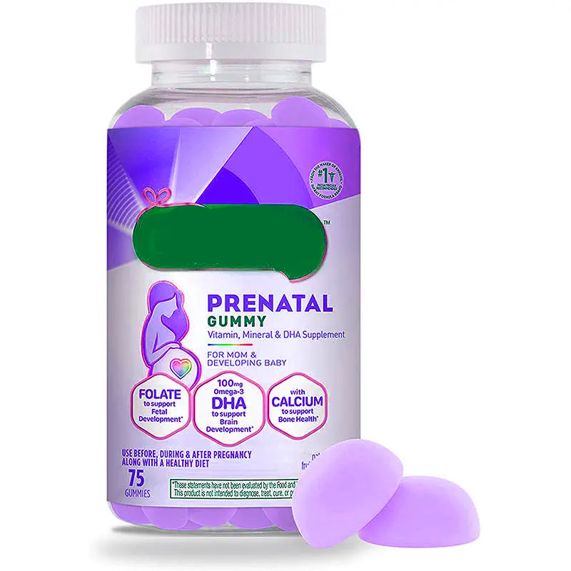 Soporte de fertilidad mejorado Suplemento prenatal multivitamínico de goma prenatal para mujeres embarazadas y lactantes de Enfamom