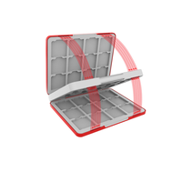 Boîte de rangement magnétique pour cartouches de jeu 48-en-1, étui de protection anti-chute pour cartes pour 3DS / DS Lite / DSi