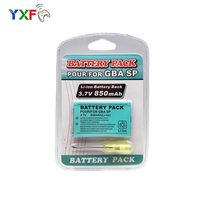 Batterie Lithium-ion Rechargeable 850mAh + Kit d'outils, pour Nintendo Gameboy Advance GBA SP