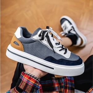 Baskets de sport décontractées pour hommes, nouvelle tendance pour les jeunes, chaussures de fitness à lacets, chaussures en toile à la mode - Product Image 5