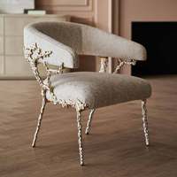 Tissu simple paresseux canapé chaise pour la maison métal velours fauteuil loisirs Accent chaises meubles salon moderne laiton créativité