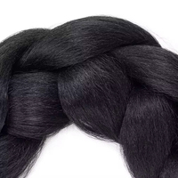 Cheveux synthétiques Jumbo pour tresses, basse température, tresses bohèmes Jumbo, extensions de cheveux au crochet, texture Yaki douce pour femmes noires