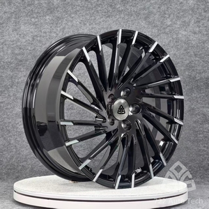 Cerchi Forgiati Personalizzati 722Auto Nero Lucido 19-22 Pollici 5x120 5x130 per Land Rover Range Rover <span class=keywords><strong>Velar</strong></span> Autobiography - Product Image 4