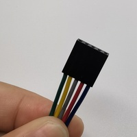 دوبونت ، 2 Pitch ODM OEM مخصص 3 4 5 6 7 8 9 10 40 دبوس Dupont2.54 ذكر أنثى أسلاك كابل توصيل