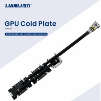 Bloc de refroidissement liquide pour GPU à haute efficacité, plaque froide en cuivre pour serveurs de calcul haute performance