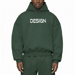 Men Clothing Manufacturer Custom Embroidered Cotton Fleece Wool Polyester Pullover <strong>Hoddie</strong> 400 450 500gsm 600 Gsm Sudaderas Hoody - Product Image 2
