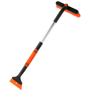 Multi Functional Car Snow <b>Brush</b> With <b>Telescopic</b> Handle Ice Scraper For Winter Vehicle <b>Cleaning</b> - Product Image 2