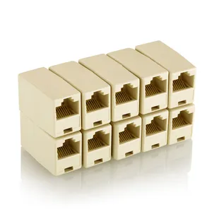 Cantell RJ458p8cネットワークケーブルストレートコネクタ拡張ネットワークケーブルネットワークアダプタ