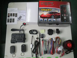 Gián Điệp Magi Hai-Cách Điều Khiển Từ Xa Báo Động Xe Hệ Thống An Ninh Keyless Nhập Động Cơ Khởi Động Ứng Dụng Điều Khiển Immobilizer Đối Với Honda VW 12V - Product Image 6