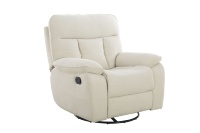 Planeur pivotant SX-81597-1 inclinable manuel tissu confortable meubles de maison Design moderne pour salon chambre bois