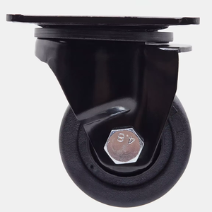 घूमने योग्य स्विस कैस्टर 3-इंच भारी-ड्यूटी नायलॉन कैस्टर के लिए गेंद 360 डिग्री चल रही है - Product Image 3