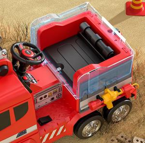 <span class=keywords><strong>Camion</strong></span> <span class=keywords><strong>dei</strong></span> <span class=keywords><strong>Pompieri</strong></span> Elettrico per Bambini con Batteria 12V / Auto Elettrica da Ingegnere per Bambini Vendita all'Ingrosso - Product Image 2