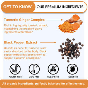 Wint Stad Kurkuma Gember Comolex Softgel <span class=keywords><strong>Capsules</strong></span> Andere Gezondheidszorg - Product Image 4