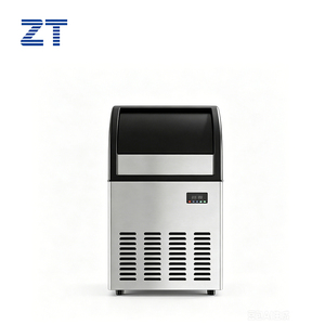 low power consump Ice Maker for Business Stainless Steel <b>Cube</b> Making Machine Automatic Ice <b>Cube</b> Maker Restaurant Bar - Product Image 1