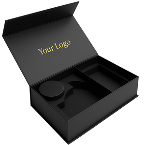 Scatola Regalo di Lusso per Cosmetici e Trucco in Cartone Rigido Riciclabile con Logo Personalizzato e Chiusura Magnetica - Product Image 1