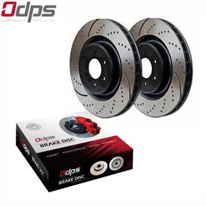 5105514AA Gebohrte und geschlitzte belüftete Vorderrad bremsscheibe Bremsscheibe sätze 294mm Kein Staub und langlebig für Chrysler - Product Image 3