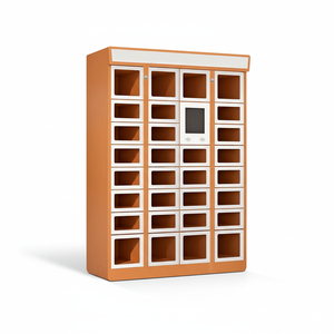 オフィスキャンパスやスーパーマーケットでの使用のための、加熱された食品の配送と自動販売機能を備えた高度なスマートロッカー - Product Image 1