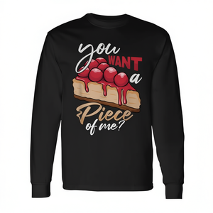 Camiseta de manga larga You Want A Piece Of Me Cheesecake - Product Image 2