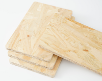 Surface finie de panneau de l'OSB imperméable de style de conception industrielle de Linyi 3 pour l'OSB de bâtiment de construction et de toit