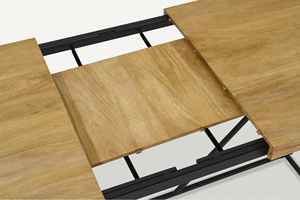 Table de salle à manger rectangulaire à cadre en métal desigjn moderne à meilleur <span class=keywords><strong>prix</strong></span> - Product Image 2