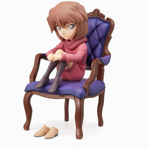 Figuras de acción de personajes de Conan, haimara Ai, Conan, Edogawa, silla de PVC, 2 estilos, modelo de colección, muñecos, regalo - Product Image 5