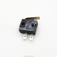 Micro-interrupteur électronique momentané SPST 2 broches à action rapide, réglable, pression rapide, course 9,3 mm, en plastique Kwanda MX-1204