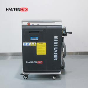 Máquina de Limpieza Láser de 500W de la Marca China HANTENCNC con Pantalla Retráctil y Refrigeración por Agua - Product Image 2