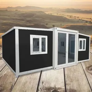 Hete Verkoop Uitbreidbaar Huis Geprefabriceerde Aanhangwagen Uitbreidbare Mobiele Container Thuiskantoor Met Slaapkamer Vervaardigd In China