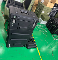 Boîtier de montage en rack 5U en alliage d'aluminium de 19 pouces, étanche IP65, antichoc, personnalisable OEM/ODM