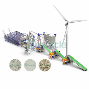 Windturbinen generator mit inneren Glasfaser blättern Windventilator-Recycling maschinen lösung - Product Image 2