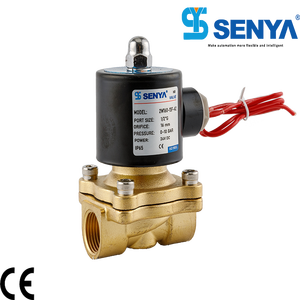 جودة عالية النحاس الكهربائية عادة <span class=keywords><strong>12v</strong></span> 24v إغلاق 1 بوصة صمام الملف اللولبي - Product Image 5