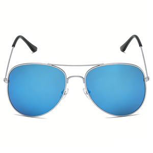 <span class=keywords><strong>Gafas</strong></span> de Sol Aviador Clásicas de Moda para Hombre y Mujer, Protección UV400, Lentes de Espejo Azules, Montura Metálica, <span class=keywords><strong>Gafas</strong></span> de Piloto - Product Image 2