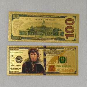 Collection de billets de banque en feuille d'or Le Seigneur des Anneaux - Cadeau original pour les fans - Product Image 2