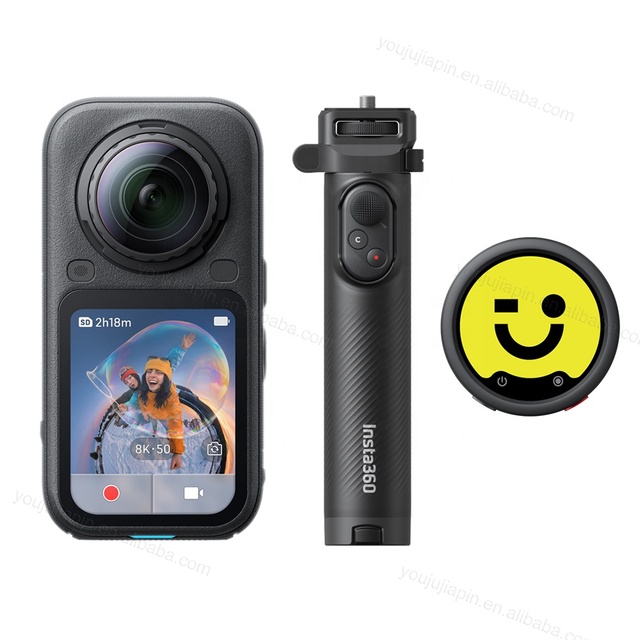 Insta360 X6 8K 360 Camera Waterproof 66ft 6 Axis Gyro 140Min 8K30 16K Timelapse 4K 240fps Dolby Vision Outdoor Adventure