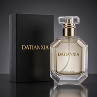 Flacon de parfum en verre personnalisé 30ml 50ml 100ml Flacon de parfum vide avec logo personnalisé et emballage en boîte cadeau