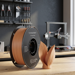Filamento TINMORRY PLA/PLA+ de 1.75mm/2.85mm para Impresión 3D FDM, 1KG/3KG/5KG/10KG, Fabricante OEM/ODM, Naranja Claro - Product Image 3