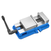 Étau d'usinage CNC pour le fraisage à usage intensif Étau de banc fixe à angle de 5 pouces Barre de guidage de précision Pince plate Mâchoire de fixation lourde